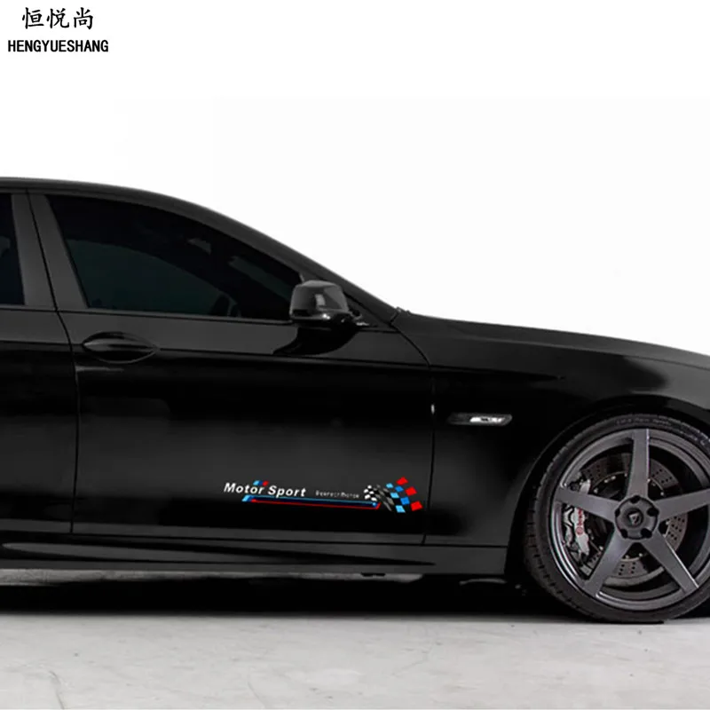 2pcs M Performance car side decoration sticker for bmw E38 E39 E46 E53 E60 E61 E64 E70 E71 E85 E87 E90 E83 F10 F20 F21 F30 F35 | Автомобили