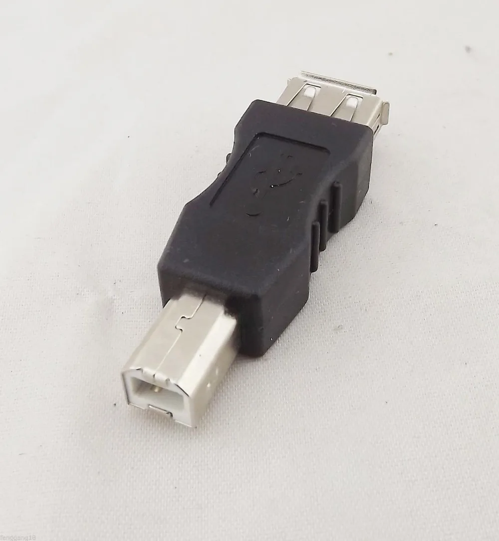 10 шт. USB 2 0 Тип A Женский к B Мужской адаптер конвертер|female female|female to femalefemale male |