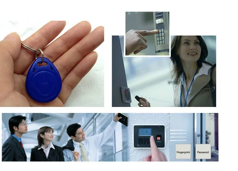 Yobangsecurity RFID двери Система контроля доступа с электронным замком DC Питание близость домофонов клавиатуры с кнопки выхода
