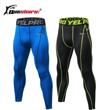 Мужские компрессионные штаны для занятий спортом, бега, баскетбола, спортзала, бодибилдинга, бега, фитнеса, обтягивающие леггинсы, брюки