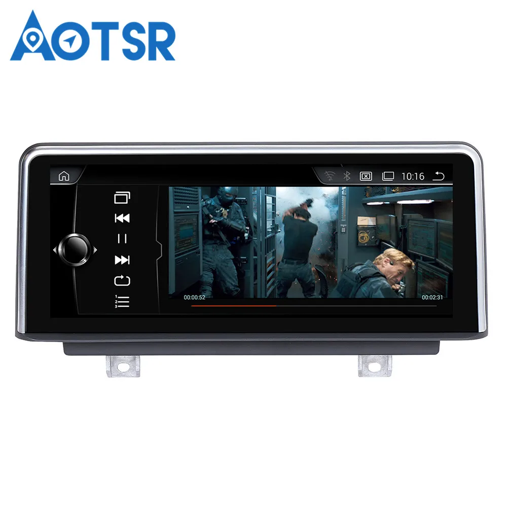 Top Aotsr Android 4.4 Car GPS Navigation NO DVD Player Headunit For BMW 3/4 Series F30-F36 2013-2016 1 Din Radio Multimedia Stereo 4