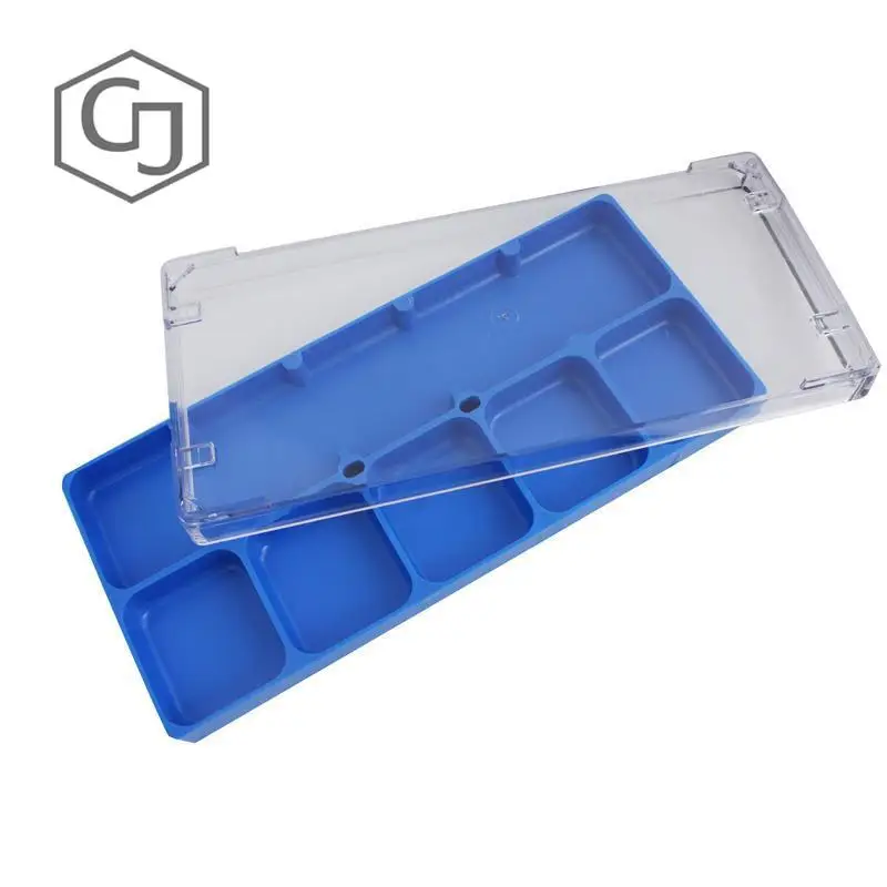 

WATCHMAKERS WATCH REPAIR PARTS TRAY & DUST COVER BOX & LID WATCHMAKER