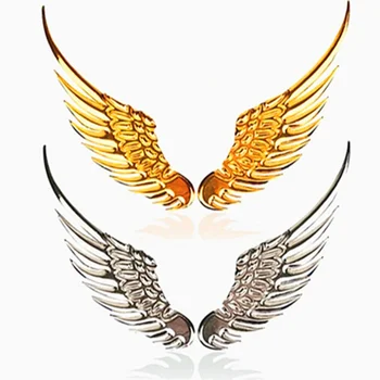

1 Pair Car sticker 3D wings Decoration Sticker For Lada Priora Sedan sport Kalina Granta Vesta X-Ray XRay