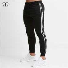 Облегающие мужские штаны для фитнеса, штаны для бега, бодибилдинга, мужские прямые Стрейчевые обтягивающие штаны для бега, мужские спортивные штаны s