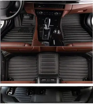 

Good quality! Custom special floor mats for Toyota Highlander 7 seats 2018-2014 wear-resisting waterproof carpets,Free shipping