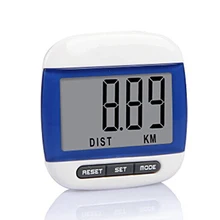 Акция! многофункциональный шагомер счетчик калорий(синий