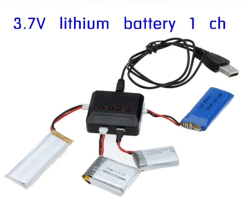 Оригинальный бренд Радиоуправляемый вертолет самолет 4 порта USB Lipo зарядное устройство блоки для Hubsan X4 H107L H107C WLtoys Syma X5C x5sc