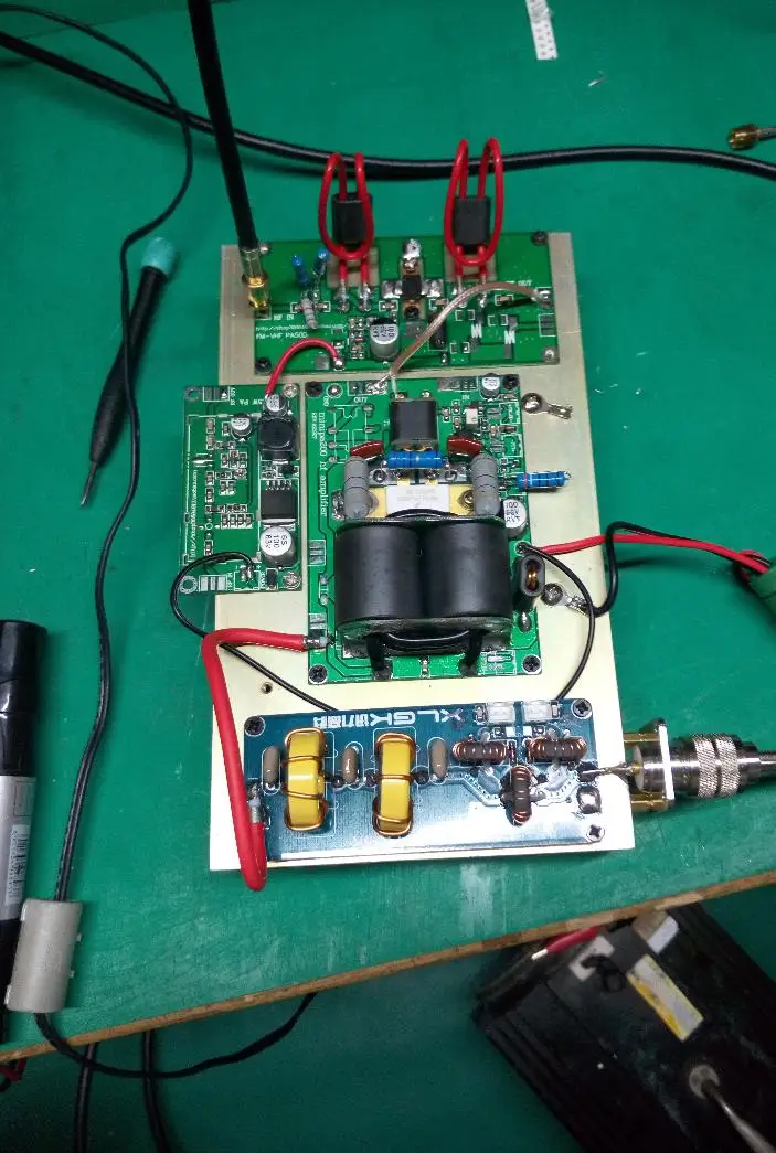 Filtro de paso bajo para salida de amplificador HF SSB 1000 W 1KW 30 MHZ SWR - 4