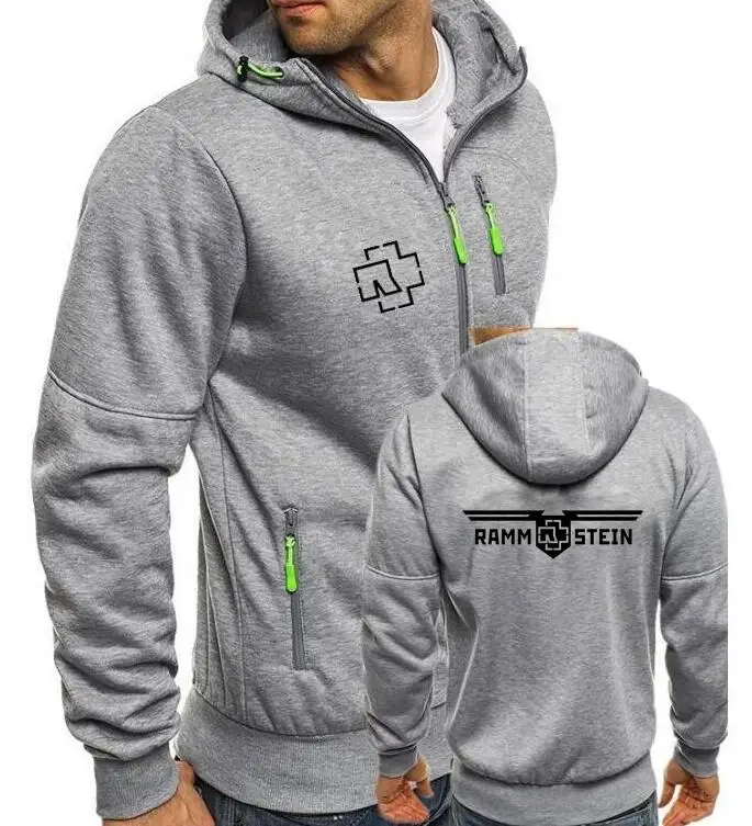 rammstein moletom com capuzs