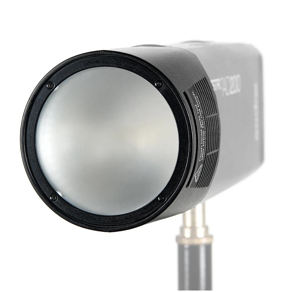 

Godox H200R Ring Flash Head Separation Extension Head Portable with Spiral Flash for Godox AD200 Flash