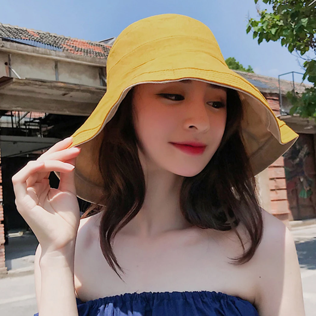 ladies linen sun hat