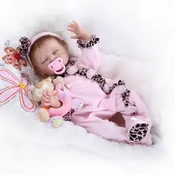 NPK 52 см, силиконовая кукла, кукла для девочек детские игрушки принцессы реалистичные новорожденные дети куклы, игрушки для девочек