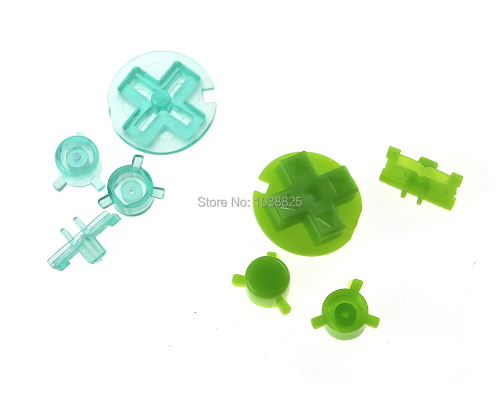 

40sets/lot Muticolor A B Buttons Keypads On Off Power Buttons for GBP D Pads Power Buttons for Gameboy Pocket GBP