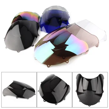 

ABS Motorcycle Windshield Double Bubble Windscreen Protection For Suzuki Katana GSXR750 GSXR600 GSXR 600 750 1996-1998 1999