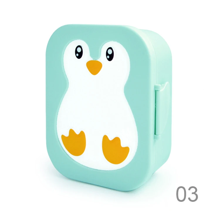 Дизайн милый пингвин Ланч Bento Box микроволновая печь Офис школа Пикник путешествия контейнер для хранения еды коробка для посуды детей