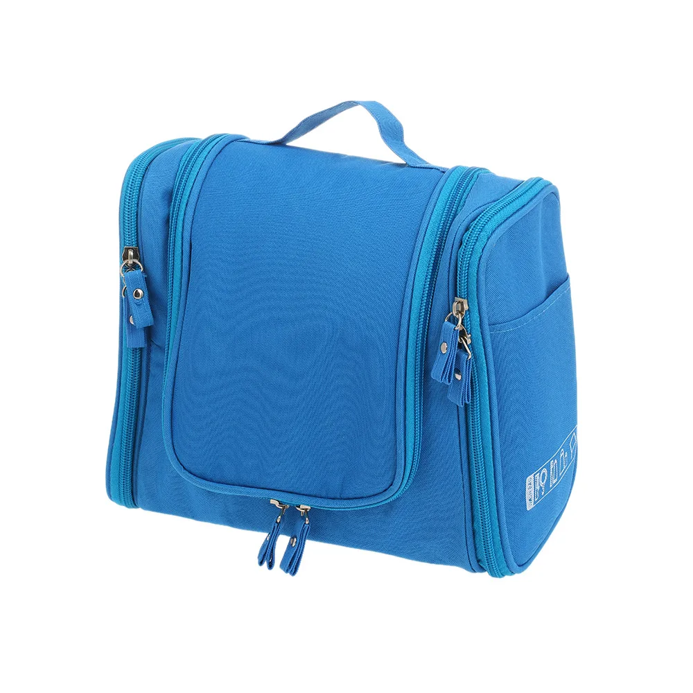 Toiletry Bag with Hanging Hook Organizer for Travel Accessories Makeup Shampoo Cosmetic Personal Items Storage Case