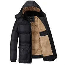 Зимняя куртка, пальто, мужское зимнее пальто, теплое пальто, большие размеры, с капюшоном, толстая, свободная, гагачий пух, хлопковая парка, стиль Mew, съемный капюшон, BN1130