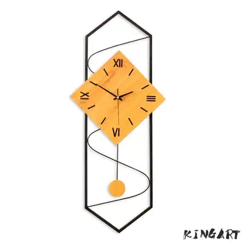 

Metal Large Wall Clock Modern Design Clocks For Home Decor Digital Wall Clock Mechanism Wood Wall Watch Clock