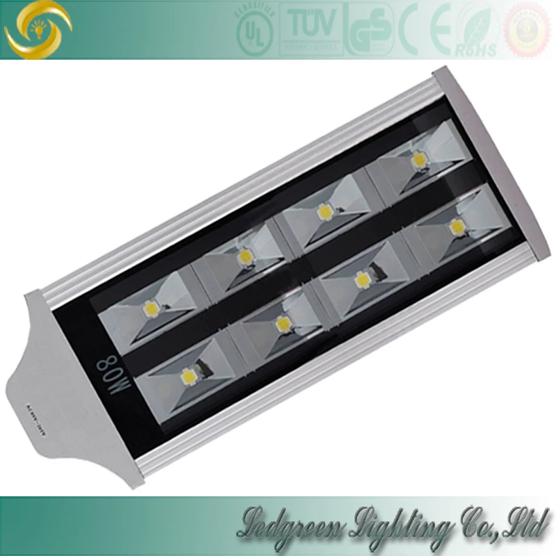 

best quality high brightness 5 years warranty meanwell garden yard bulb light led outdoor street lamp 80w