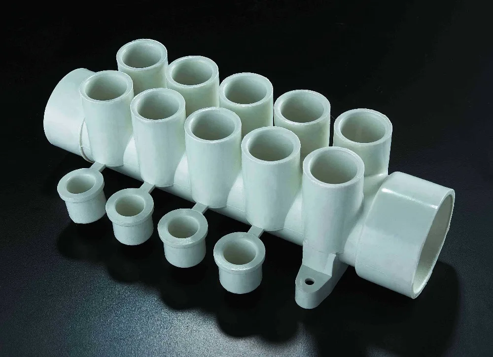 Kit Manifold Water massage bathtub and hot tub water distributor Part 1.5" Slipx 1.5"spig x (10