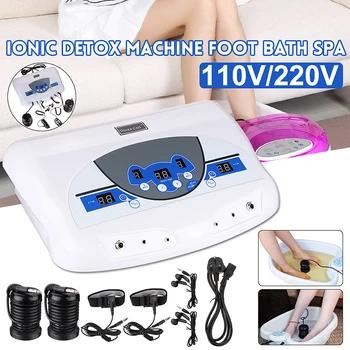 

110V/220V Dual User Detox Ionic Foot Bath Ion Spa Machine Cell Cleanse MP3 Arrays