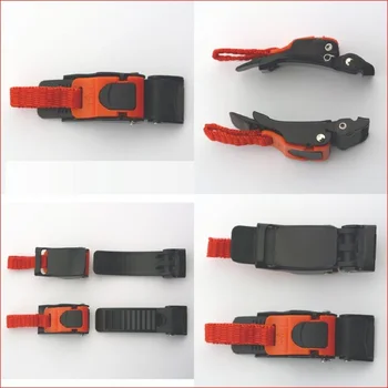 

Helmet fittings Motor Bike Helmet Chin Strap Speed Sewing Clip 9 Gear Quick Release Buckle