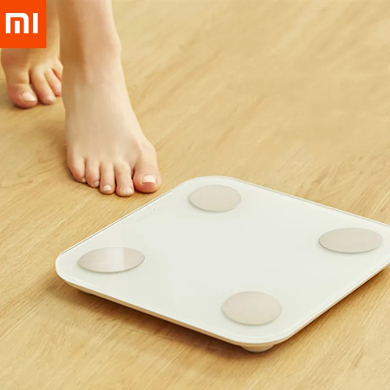 

YUNMAI White 2 Smart Mini Household Scales Intelligent Premium Support English APP Digital Health Body Fat Scale Portable
