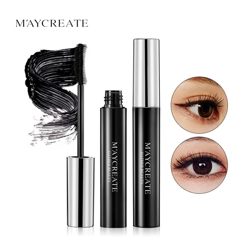 

Natural Waterproof Lengthen Curling Mascara Professional Eye Makeup Eyelashes Volume Express Black Quick Dry Mascara Cosmetics