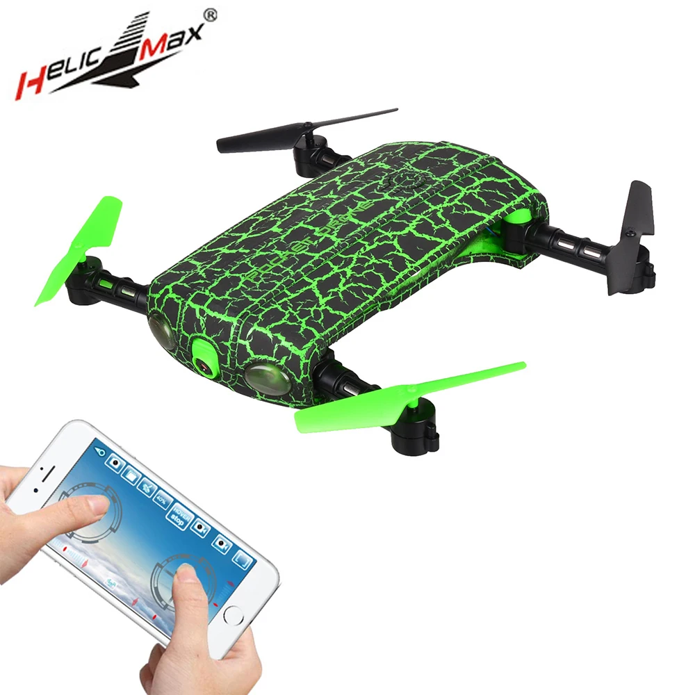 HelicMAX 1705W RC Helicopter 2.4GHz 4CH 6 Axis WiFi FPV Foldable Pocket