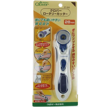 

2018 Sale Rotary Knife, Cloth Wheel Cutter (28mm), Clover 57-502 Patchwork Tool, Diy Cloth, Blade For Sharp, Comfortable Handle