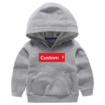 

Brand Letters children Sweatshirts clothing Spring autumn kids boy girls hooded sweatshirt Red bottom white letter tide Sweater