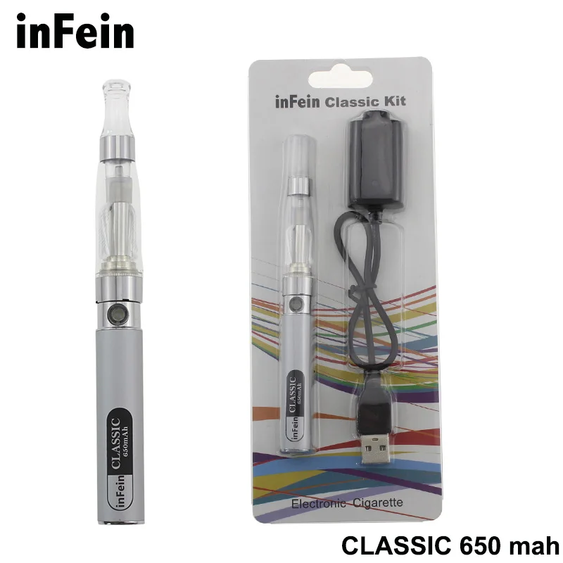 inFein Classic Electronic Cigarette Starter Kit Blister Packaging 650