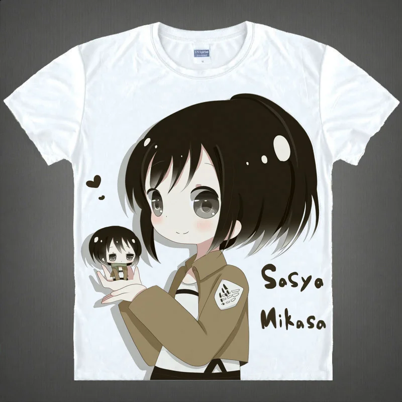 eren yeager t shirt cosplay