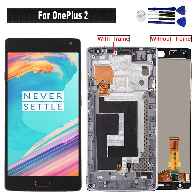 

Original For OnePlus 2 display lcd touch Screen Assembly replacement for OnePlus 2 A2001 A2003 A2005 lcd display screen module
