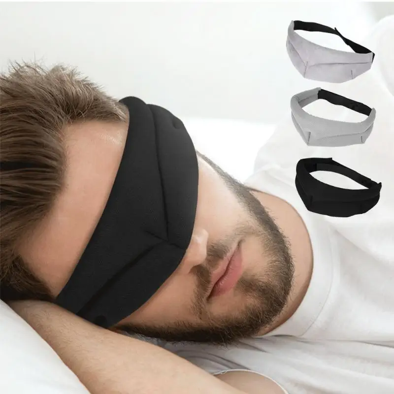 

Sleep Mask Breathable Eyeshade Cover Sleeping Blindfold Eyepatch for Women Men Soft Portable Blindfold Travel Eyepatch Relax Aid