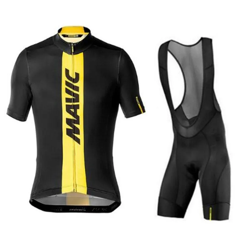 

2019 Pro UCI World Tour Men's MAVIC Cycling Clothes Mountain Bike Clothing Team Bicycle Clothing Ropa Ciclismo Jersey 9D Gel