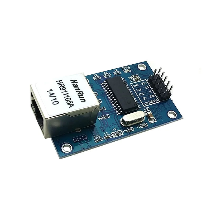 

10pcs ENC28J60 spi interface Ethernet network module 51/AVR/ARM/PIC code mini version #Hbm0304-a