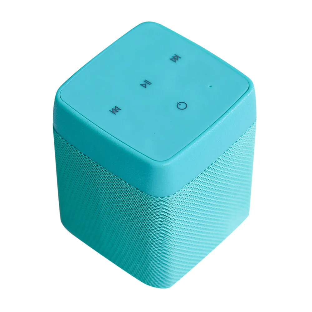 GREEN Горячая Мода портативный портативный красочный беспроводной динамик 3D HiFi бас ретро громкоговоритель R0409 - Цвет: GREEN
