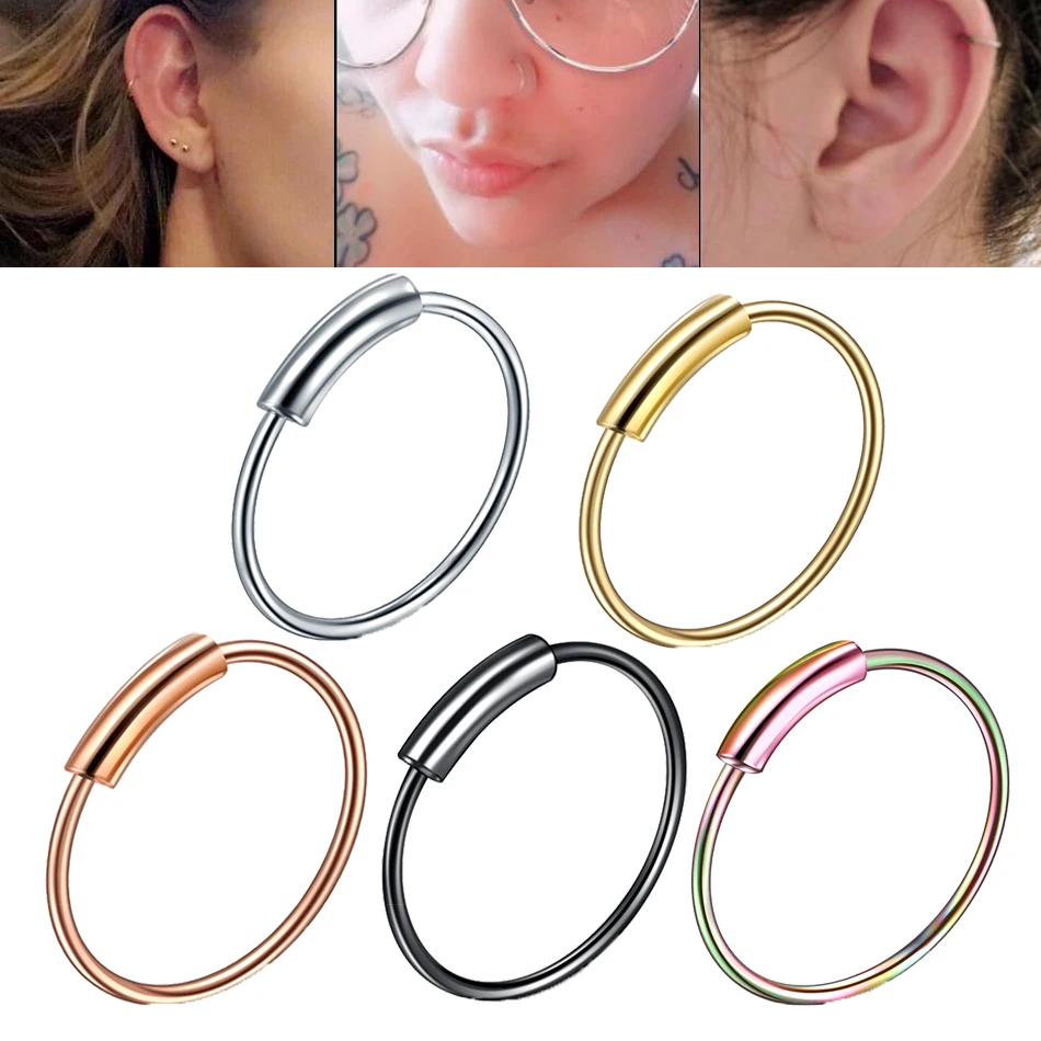 925 plata piercing nasenstecker piercing nariz conector piercing joyas anillo