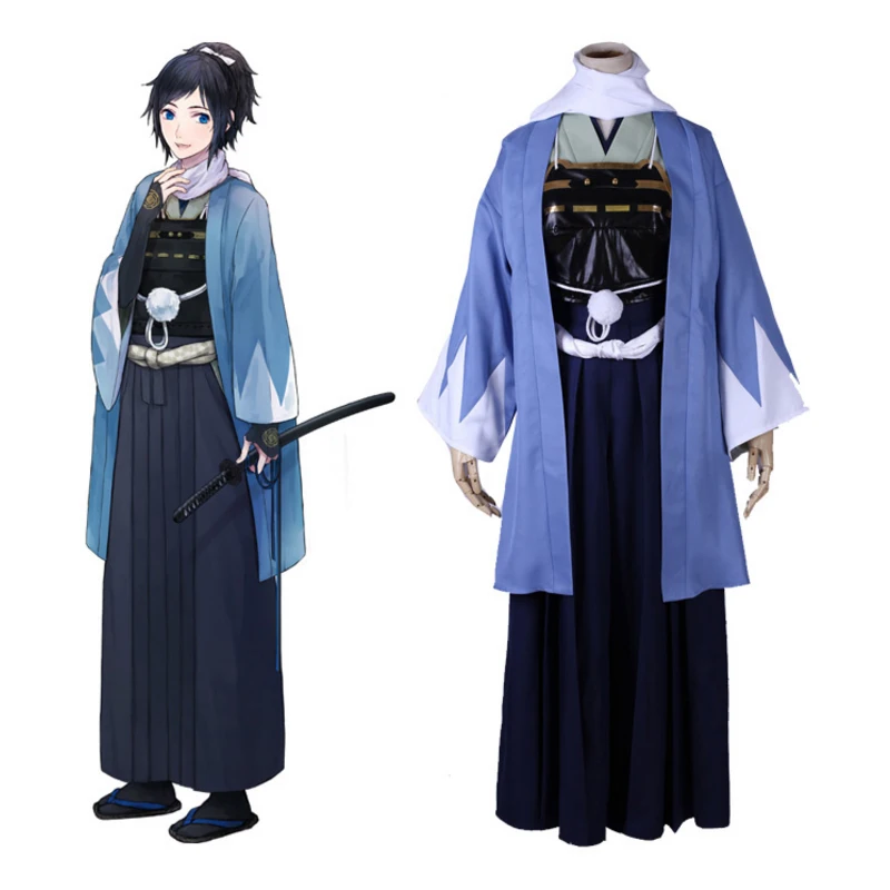 Touken Ranbu Online Косплей yamatonokami yasusada косплей костюм униформа наряд Аниме косплей костюмы Хэллоуин Карнавал Вечерние