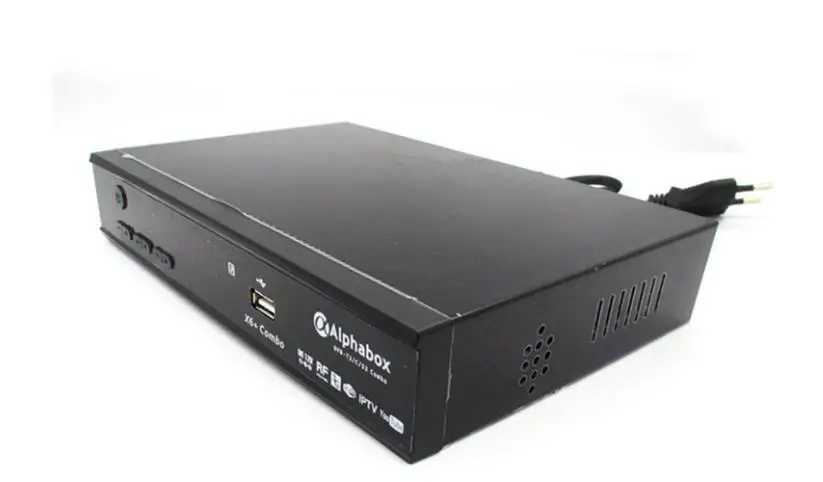 Alphabox X6 комбо + av кабель usb Wi Fi DVB S2 & T2 C спутниковый ТВ приемник Поддержка cam Newcad powervu
