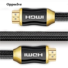 Oppselve HDMI 2,0 кабель HDMI к HDMI кабель Ethernet кабель для PS3 проектор HD lcd пульт для телевизора компьютера ноутбука