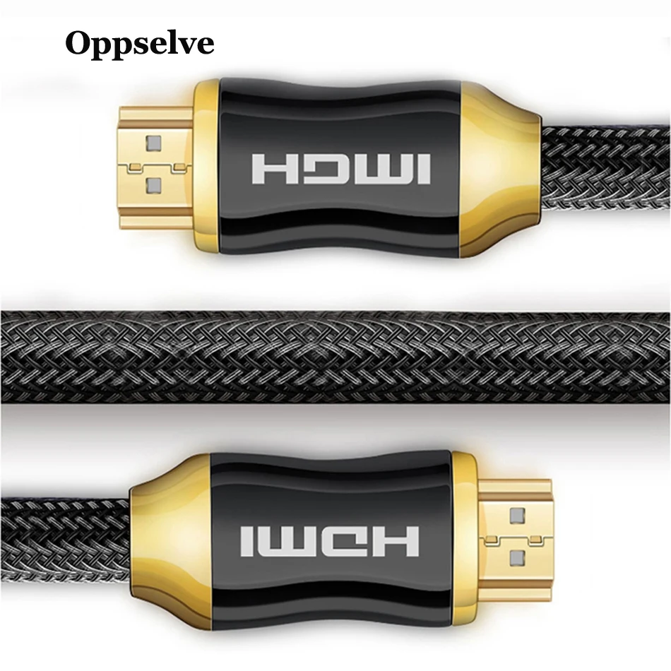 

Oppselve HDMI 2.0 Cable HDMI to HDMI Cable Ethernet Cable For PS3 Projector HD LCD Nintend Switch TV Computer Laptop Displayer