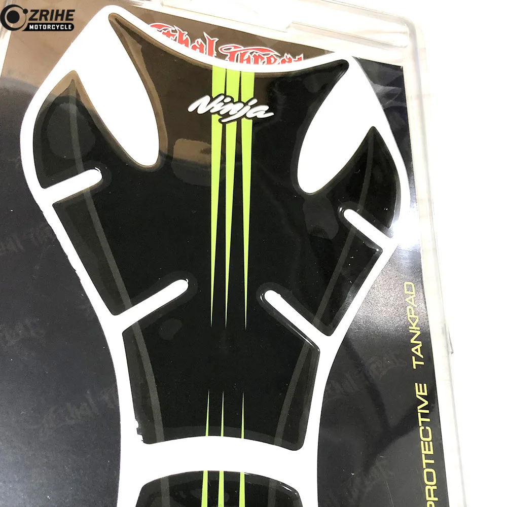 Motorcycle Decal Gas Oil Fuel Tank Pad Protector Skull Racing Sticker For Kawasaki Ninja 300 Ninja 300R Ninja 400R 650 2001-16