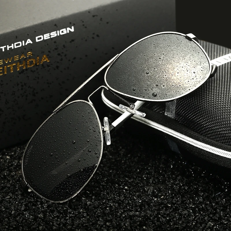 

VEITHDIA Aluminum Magnesium Polarized Mens Sunglasses Sun glasses Male Eyewear Accessories Goggle Oculos For Men 3364