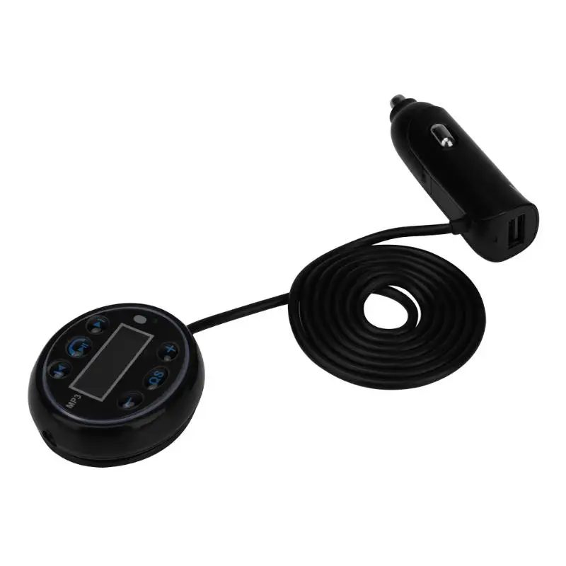 Wireless Bluetooth Car Kit Bluetooth LCD Display FM Transmitter USB Charger Kit Auto Mp3 Player Support