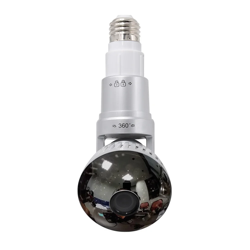 

New Arrival Easy DIY And Setting EazzyDV IB-175YM LED Warm Light Bulb Lamp Wireless Night Vison WIFI Camera For Home Security