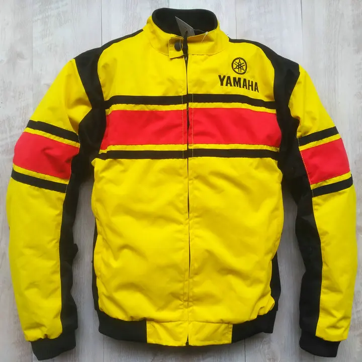 

MOTO Jacket For YAMAHA Racing Team Motorcycle Off-Road Cotton Liner Jacket With 5 Protective Gear
