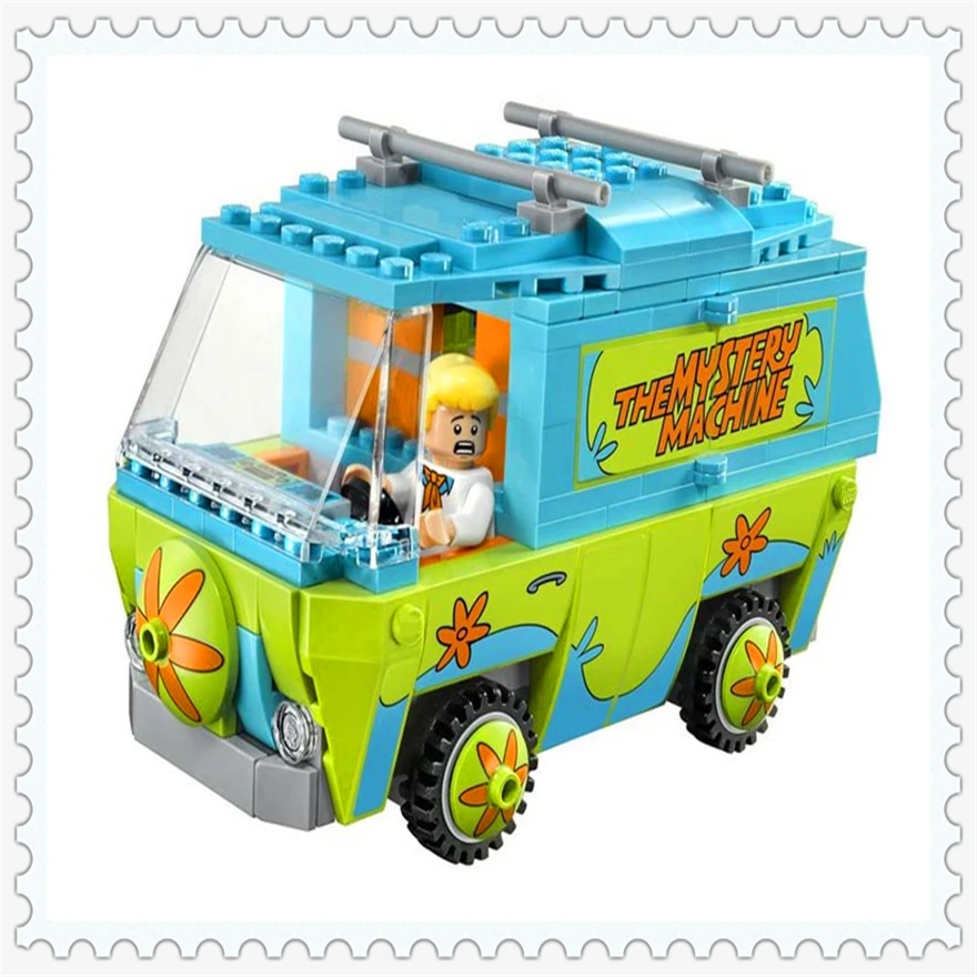 305PCS Scooby Doo Mystery Machine Bus Building Block Building Toys 10430