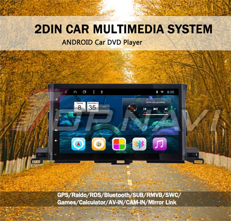  For Toyota Highlander 2015